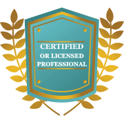 Certified and Licensed Profesional